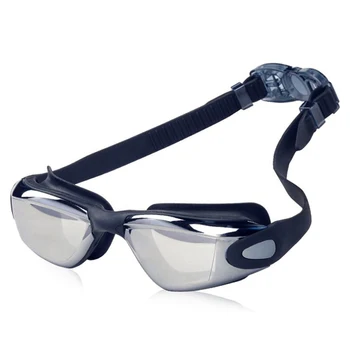 MAXJULI Profissional de Natação, Óculos de natação óculos com tampão de ouvido do Nariz clipe Galvaniza Silicone à prova d'água очки для плавани 2004