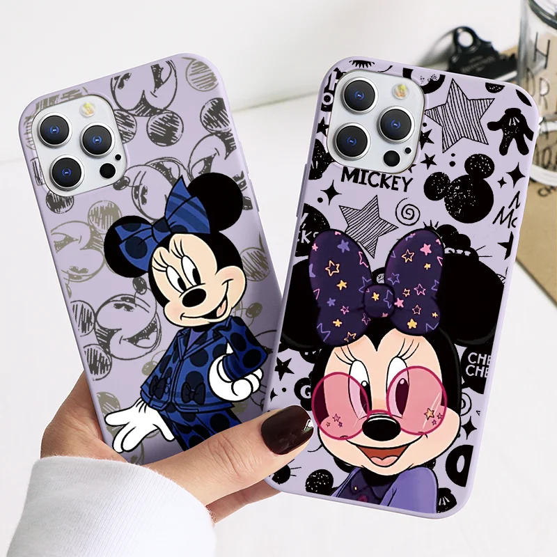Bonito Mickey Mouse Case Para Samsung M54 M52 A54 A12 A53 A13 A52 A22 A32 A50 A51 A21S A71 A03 A04 A23 A34 A41 A33 A72 A31 A10 M323
