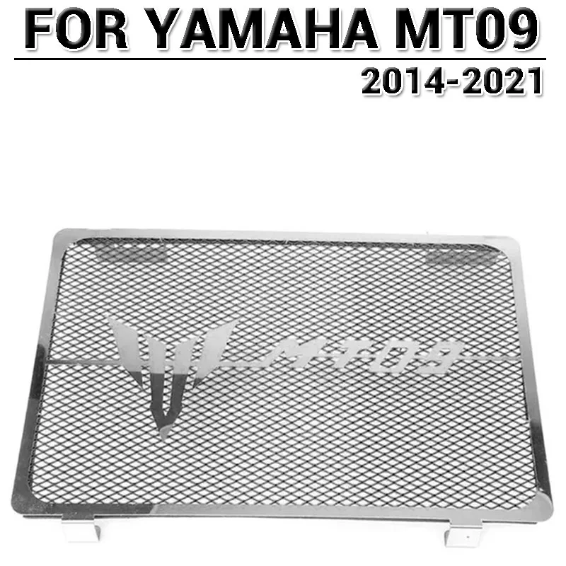 De Aço inoxidável Grade do Radiador Grill Tampa de Proteção Para a YAMAHA MT09 2014-2021 MT MT 09-09 Tracer 900 GT FZ-09 XSR9000