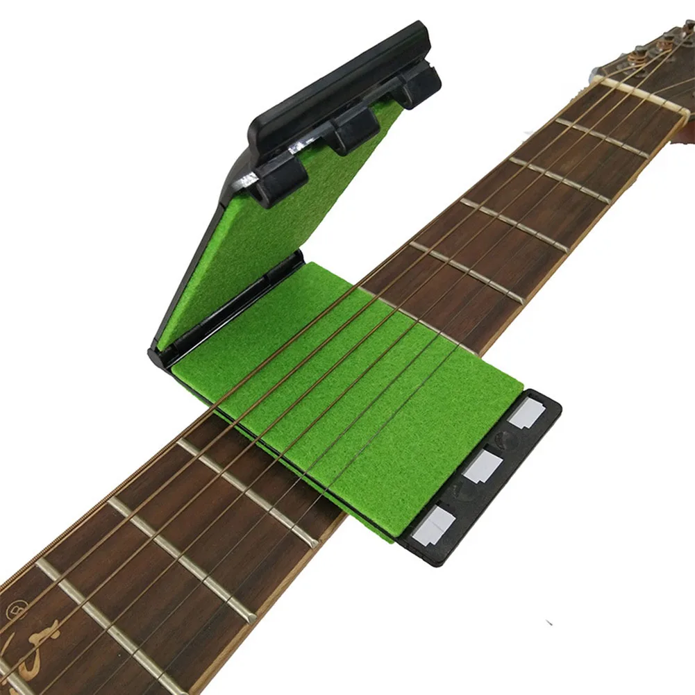Durável G-String Cleaner Guitarra Limpador de Para Violino Verde, Amarelo, Vermelho 11 cm*6,5 cm*1cm Acessórios Aprox.32g Preto0