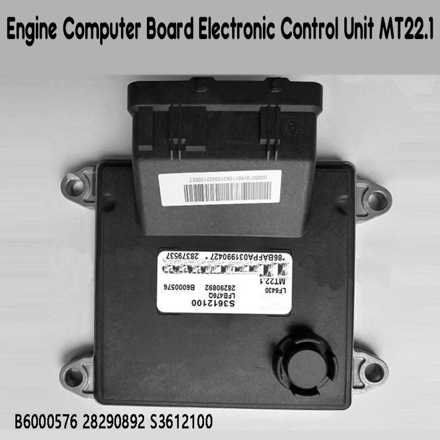 ECU do Motor do Carro Conselho de Computador Unidade de Controle Eletrônico MT22.1 B6000576 28290892 S3612100 para LiFan1