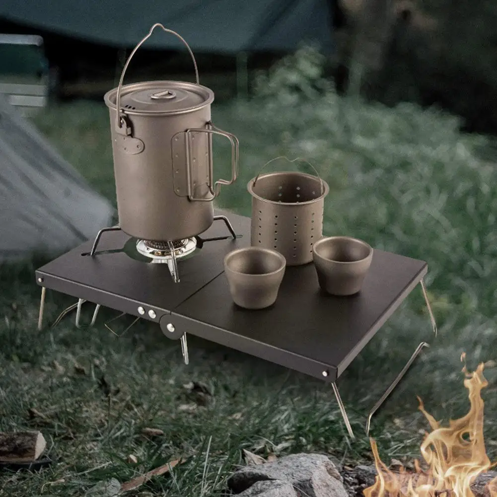 Mini Mesa de Camping, Com o Calor, Fogão a Gás Titular, Dobrar St-310 Tabela Cb-jcb / St330 Compatível Trb250 Soto / / D6j85