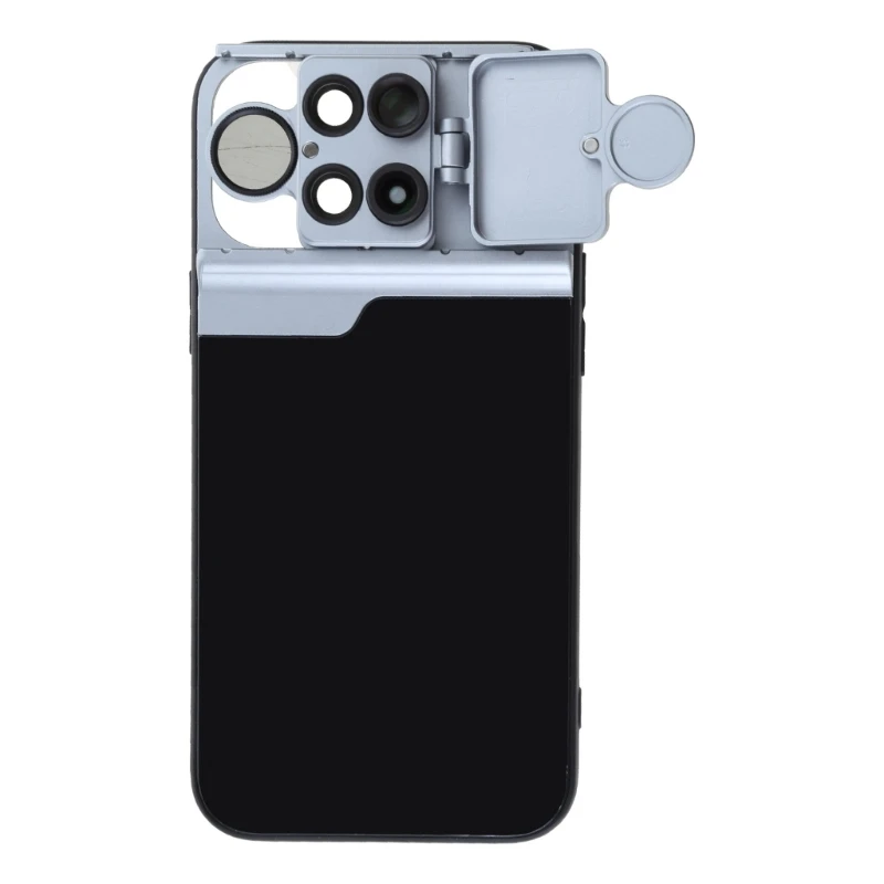 Telefone Lente da câmera olho-de-peixe Grande Lente macro CPL Filtro e 2X Lente se adapta para smartphones2
