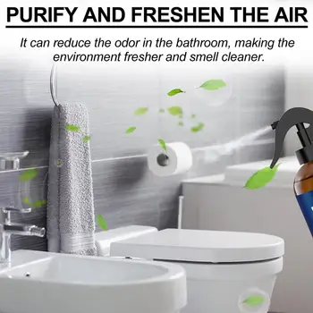120g de Ambientador casa de Banho Spray Com Longa Duração da Fragrância Eliminadores de Odor de Perfume Spray Multifuncional Desodorizador