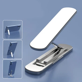 ANMONE Mini Folding Telefone Móvel Stand Secretária Invisível Portátil Mesa Suporte de Preguiçoso Titular para Xiaomi Samsung Iphone