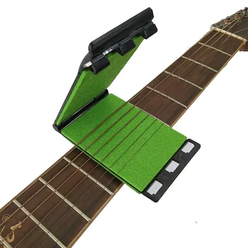 Durável G-String Cleaner Guitarra Limpador de Para Violino Verde, Amarelo, Vermelho 11 cm*6,5 cm*1cm Acessórios Aprox.32g Preto