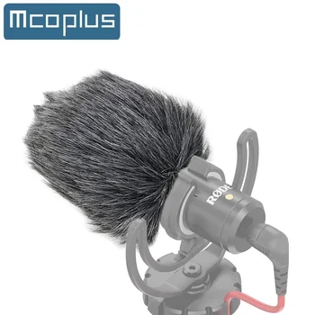 Mcoplus Microfone Peludos pára-Brisas para o RODE VideoMic-Me Microfone / RODOU VideoMicro Microfone