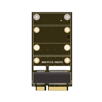Mini PCI-E + SSD mSATA Conversor de Cartão para o notebook PC
