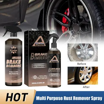 Multi Propósito Rust Remover Spray Auto de Metal Disco Rust Remover Hub Rim Aspirador de Proteger as Rodas e Freio de Roda de Carro de Limpeza em Spray