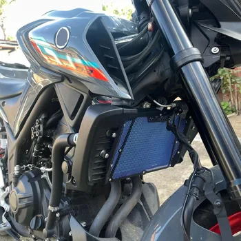 Para a Yamaha MT-03 MT03 MT 03 de 2015 2016 2017 2018 2019 2020-2023 Motocicleta de Alumínio Grade do Radiador Grade Tampa do Protetor