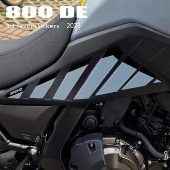 Para Suzuki V-STROM 800DE Vstrom 800 DE 2023 Acessórios de Moto em 3D Epóxi de Proteção do Adesivo Decalque