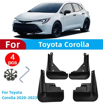 Pára-Lamas Para Toyota Corolla 2020-2023 Roda Traseira Lama Retalhos De Modificação De Carro, Acessórios Resguardo Pára-Lamas Mudflaps