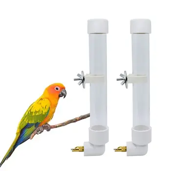 Suspensão Automática Do Seu Animal De Estimação Para Pequenos Animais Bebendo Sem Gotejamento Waterer Alimentador Do Pássaro Dispenser De Água Papagaio Bebedor